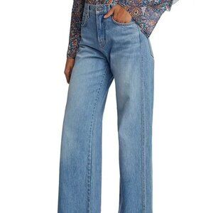Veronica Bard Taylor Wide Leg Crop Jean in size 27